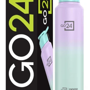 Go24 Stainless Steel Sport/Fridge/Gym/Home/School with
